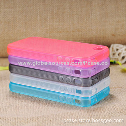 Super Slim TPU Case for iPhone, Good Flexibility, Anti-glare